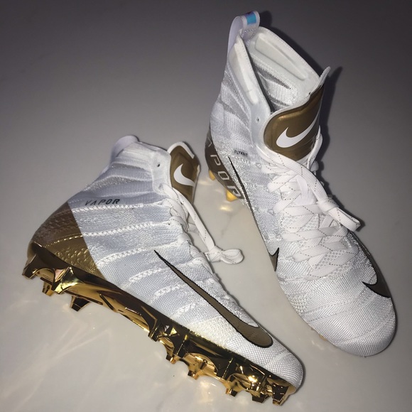 Mens Nike Vapor Untouchable Football Cleats White - Picture 4 of 8